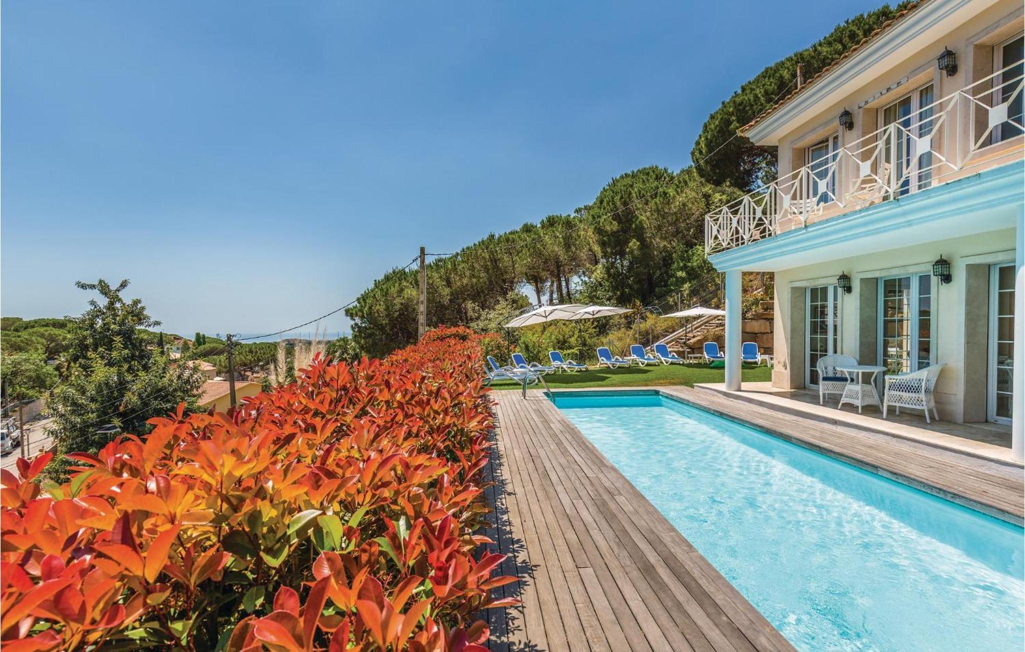 Nice Home In Cabrils With House A Mountain View Extérieur photo